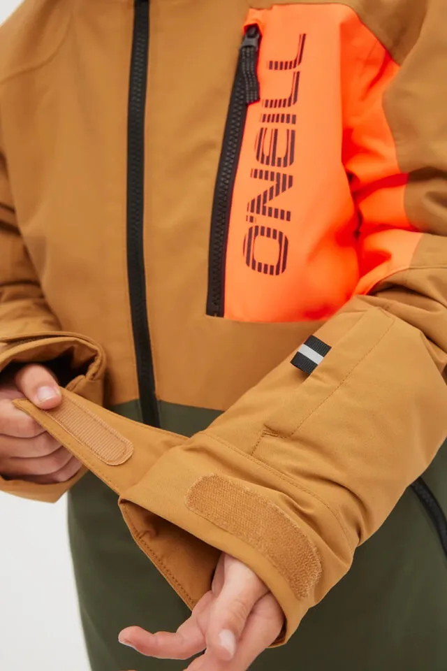 ONeill Jacksaw Jacket Boys - Rich caramel