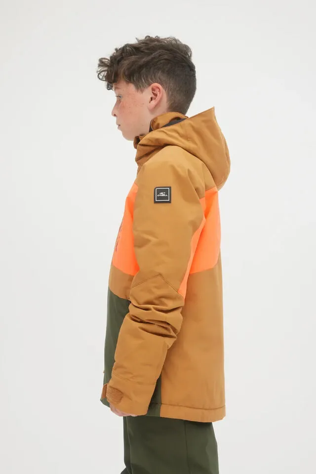 ONeill Jacksaw Jacket Boys - Rich caramel