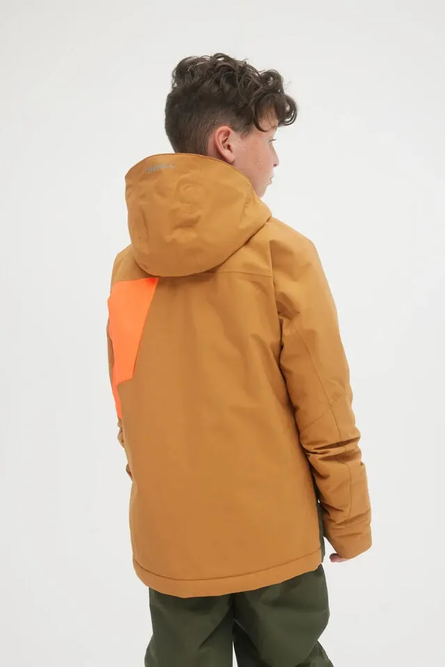 ONeill Jacksaw Jacket Boys - Rich caramel