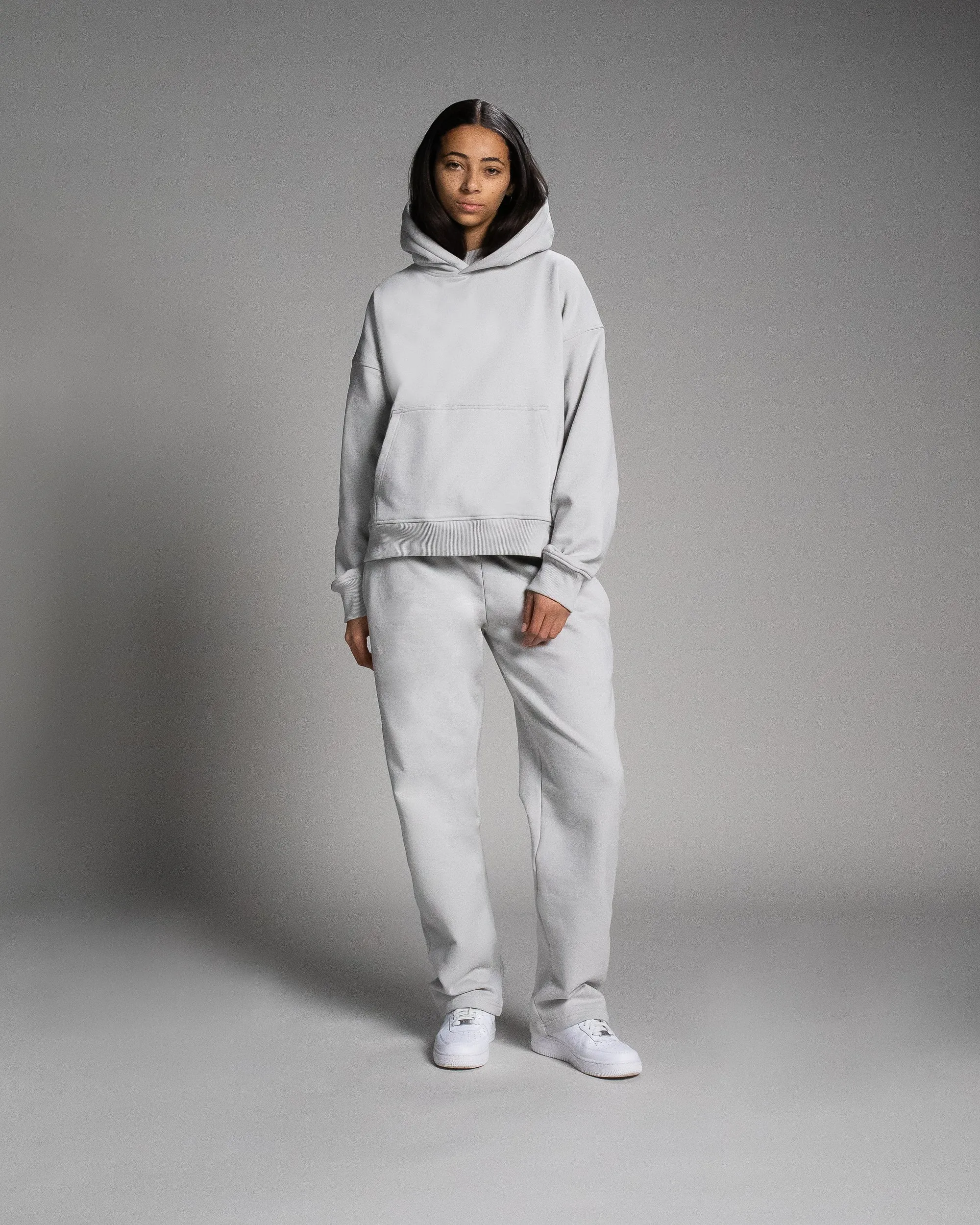 Open Bottom Sweatpants - Stone