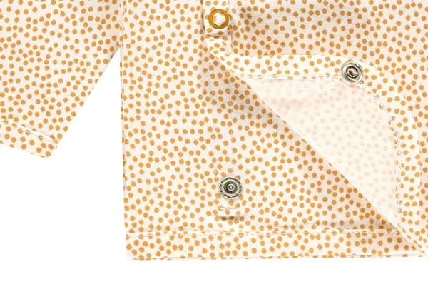 Organic 2-piece Outfit for Baby - Honey yellow