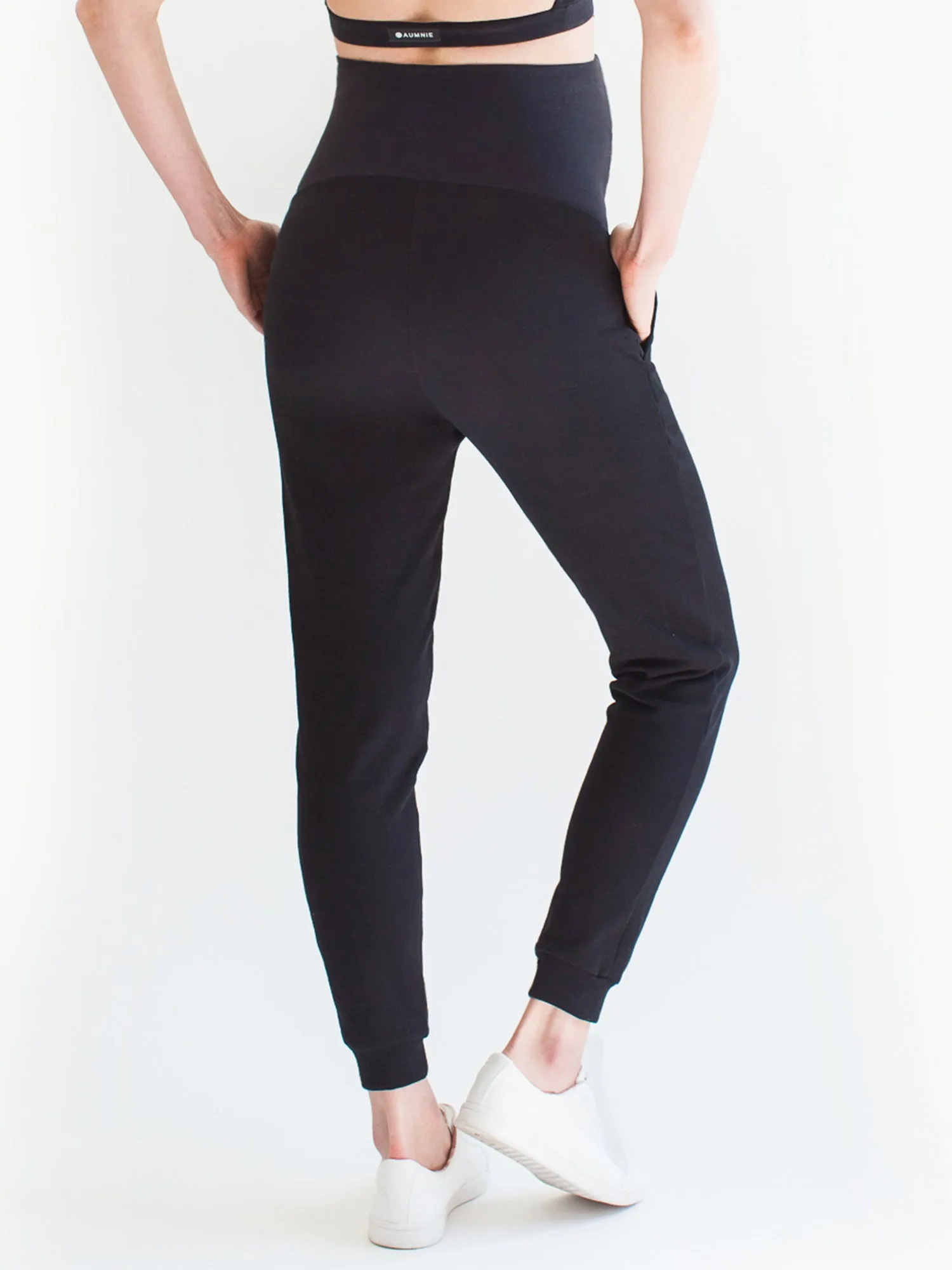 OVER THE BUMP MATERNITY SWEATPANTS