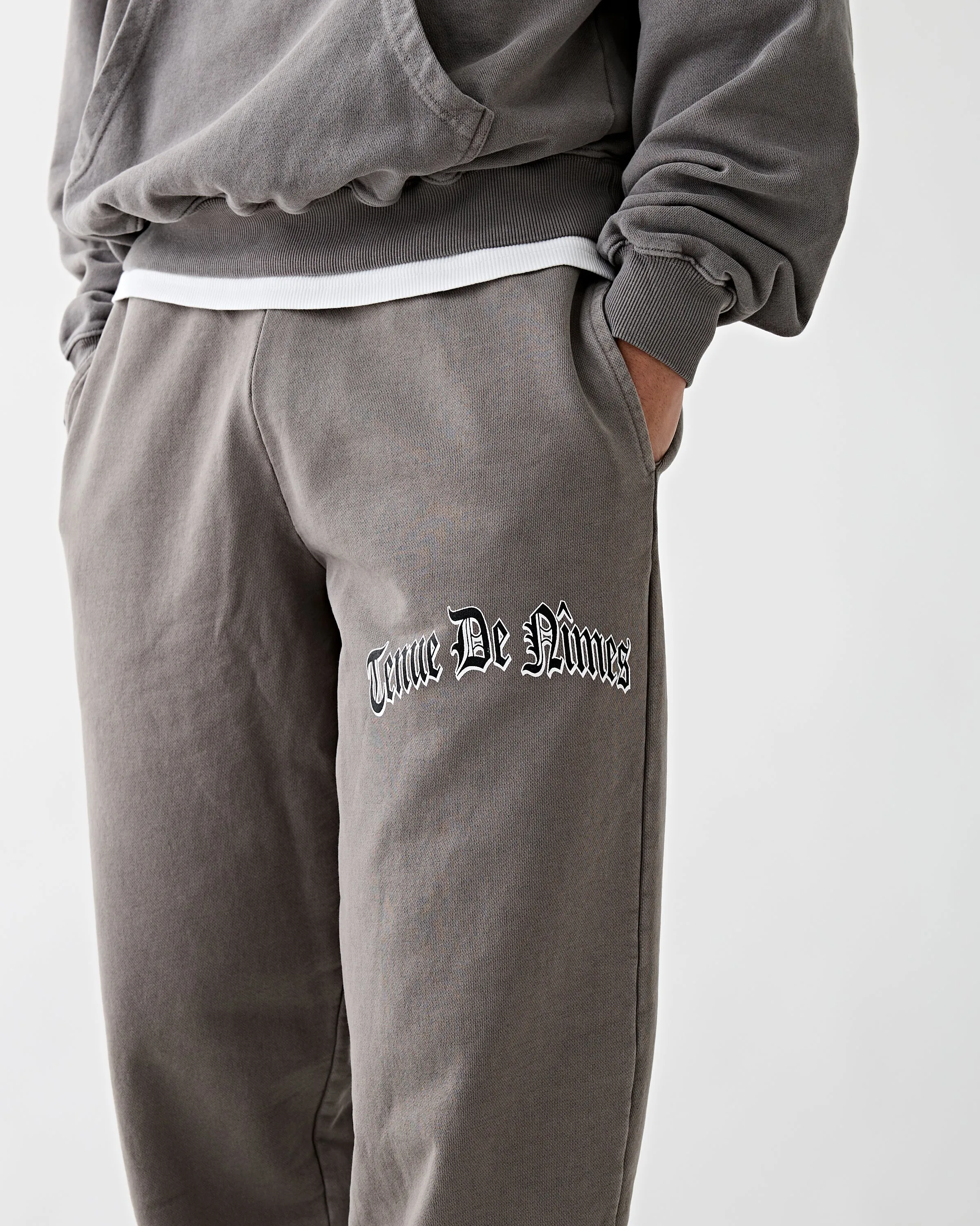 Paco Relaxed Sweatpants Pigment Dye Grey