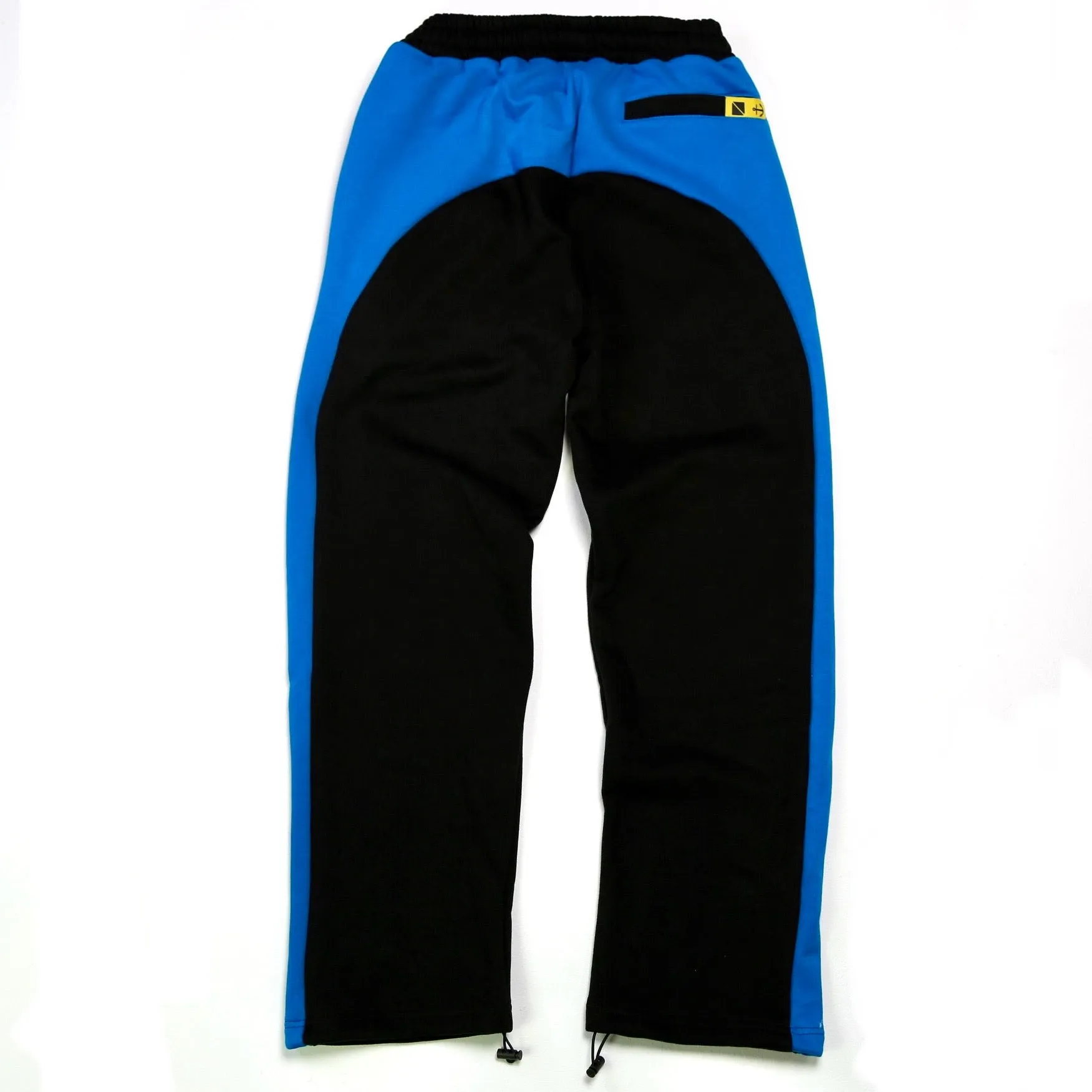 Paneled Joggers - Azure / Black