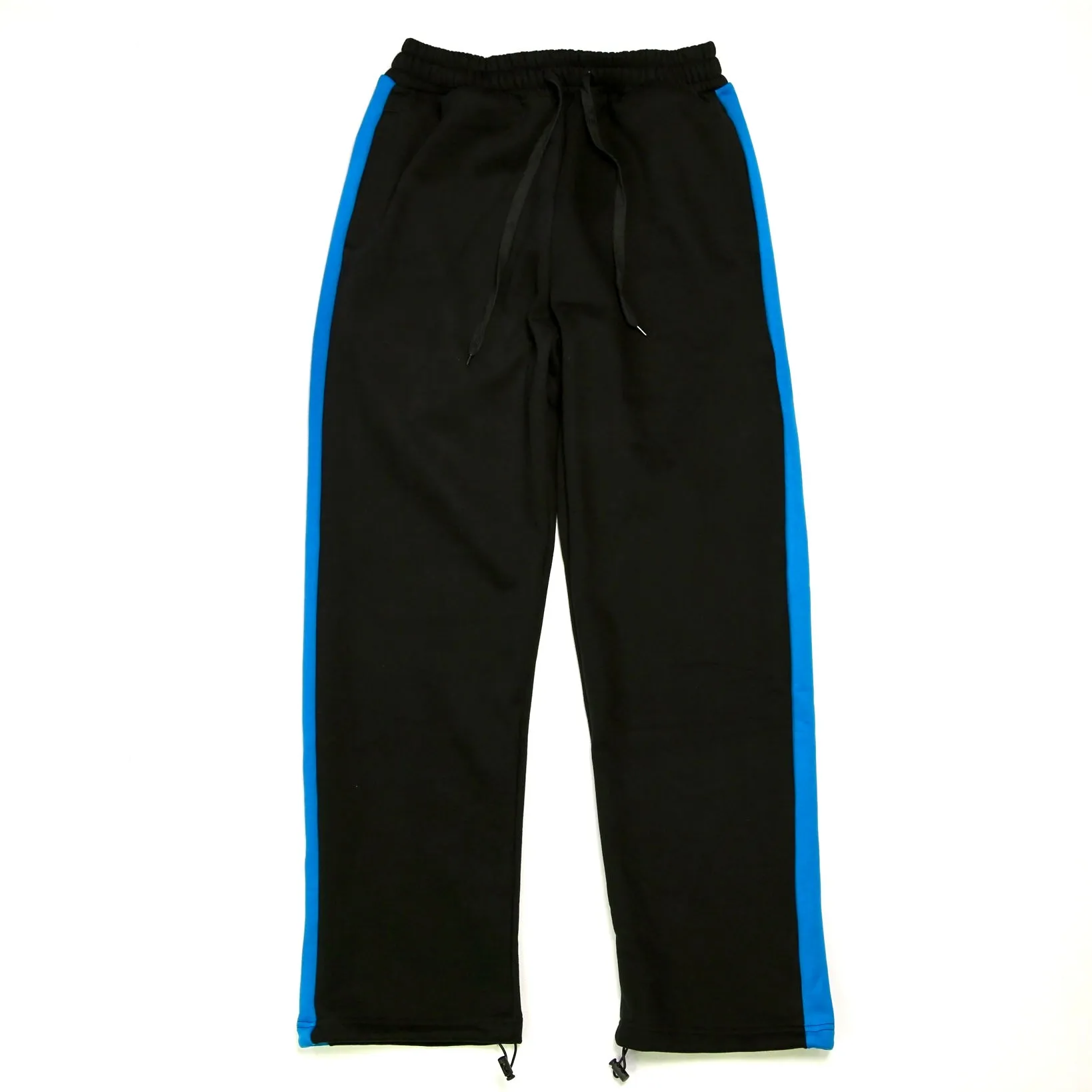Paneled Joggers - Azure / Black