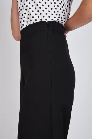 Pantalón Wide Leg Leticia Negro Eclipse