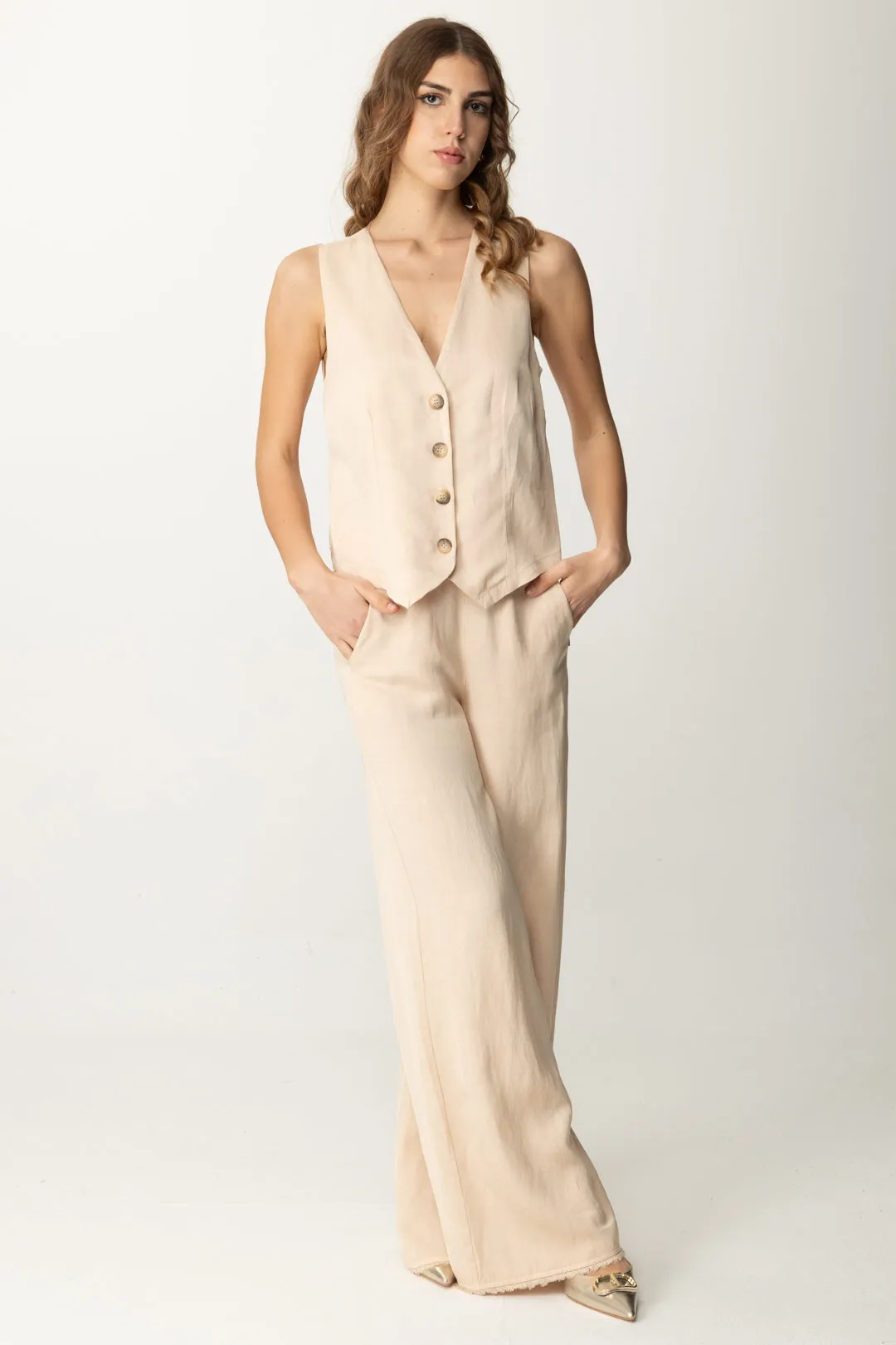 Pantaloni Wide-leg