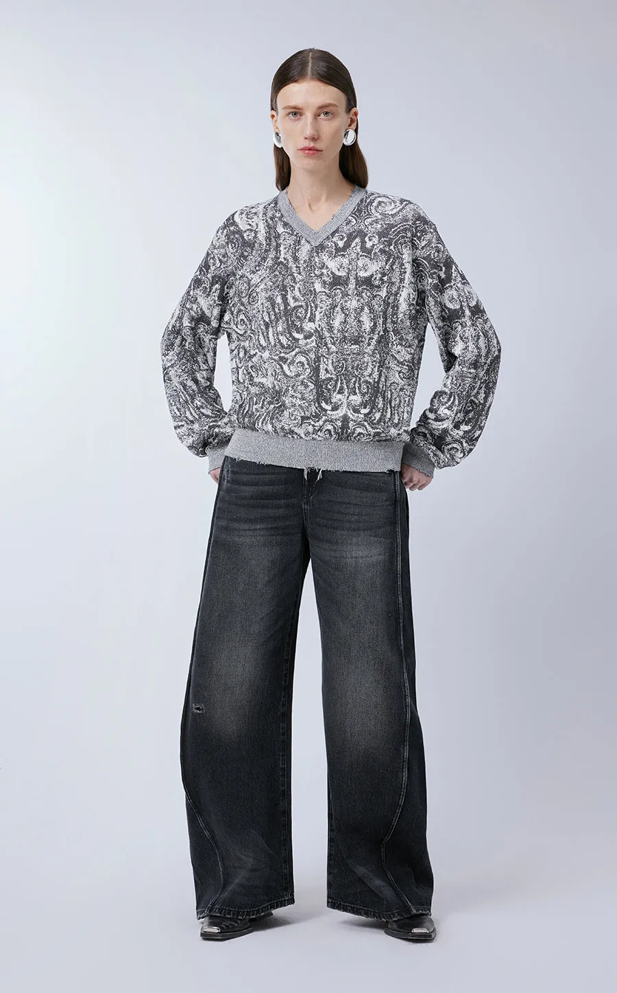 Pants / JNBY Cotton Wide Leg Track pants