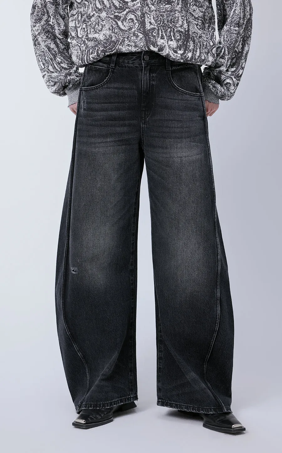 Pants / JNBY Cotton Wide Leg Track pants