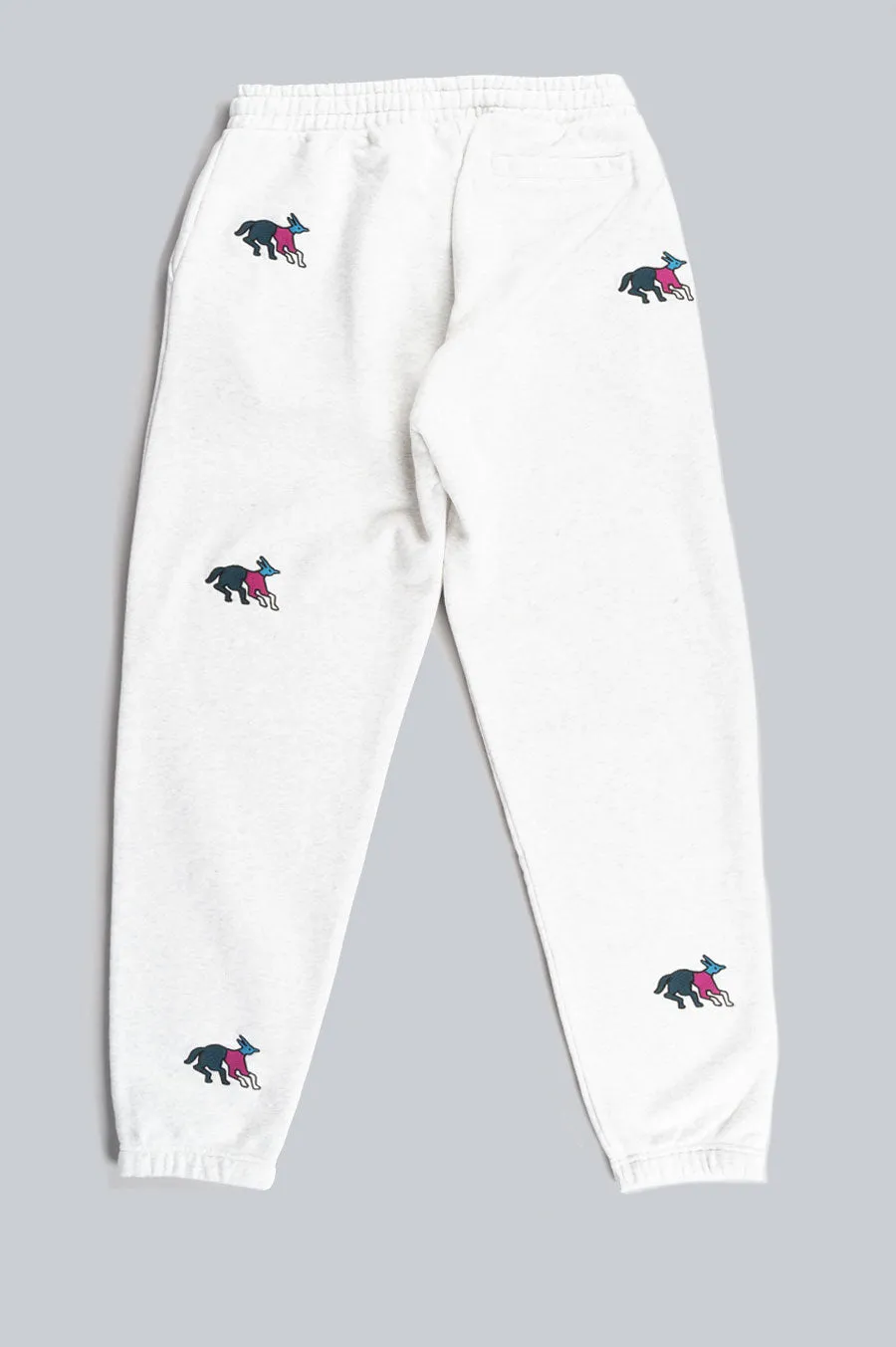 PARRA ANXIOUS DOG SWEATPANTS ASH GREY