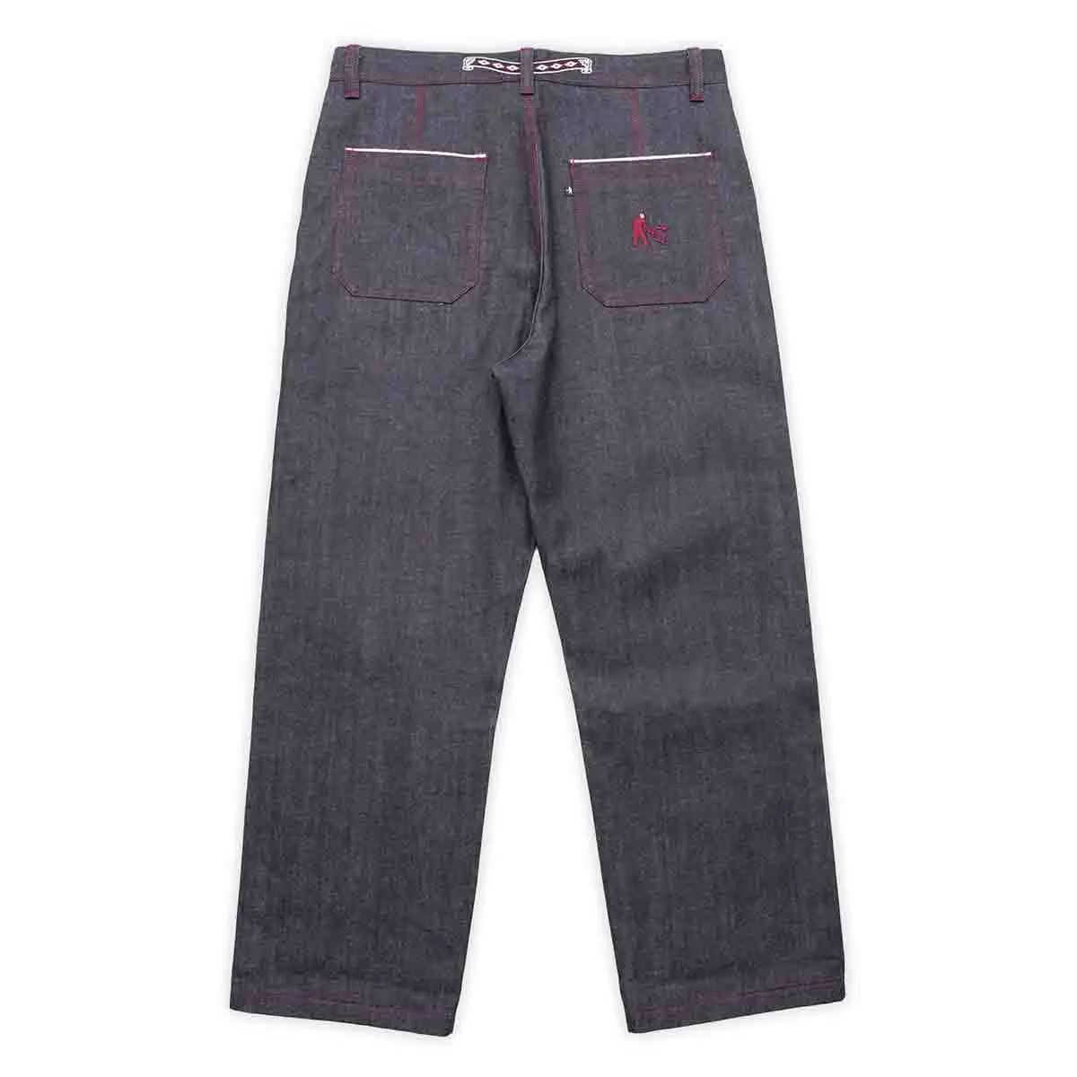 Pass~Port - X Evisen Selvedge Denim Workers Club Pants