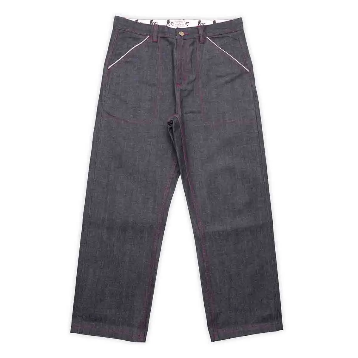 Pass~Port - X Evisen Selvedge Denim Workers Club Pants