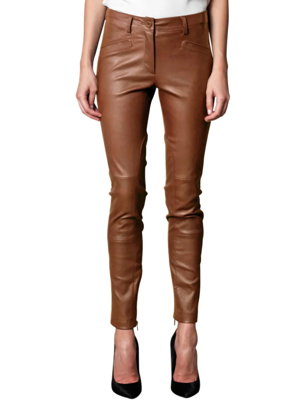 Peppy Loop Leather Pants