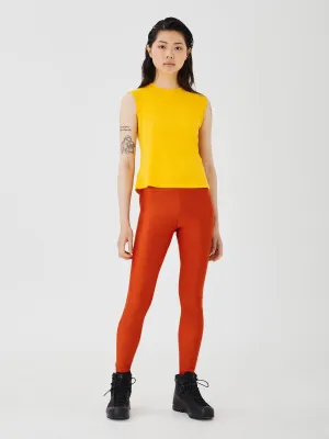 Performance Leggings - Rust