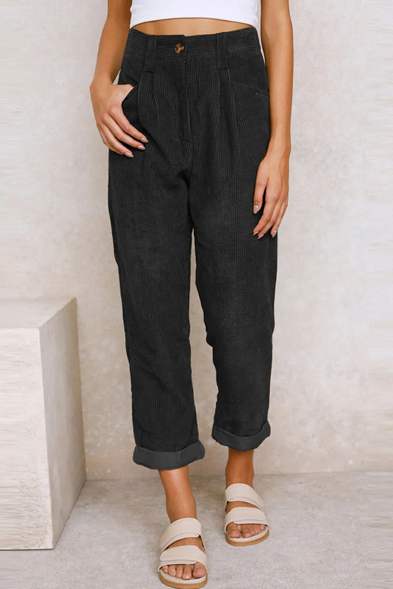 Perlette® | Fashionable Corduroy Pants