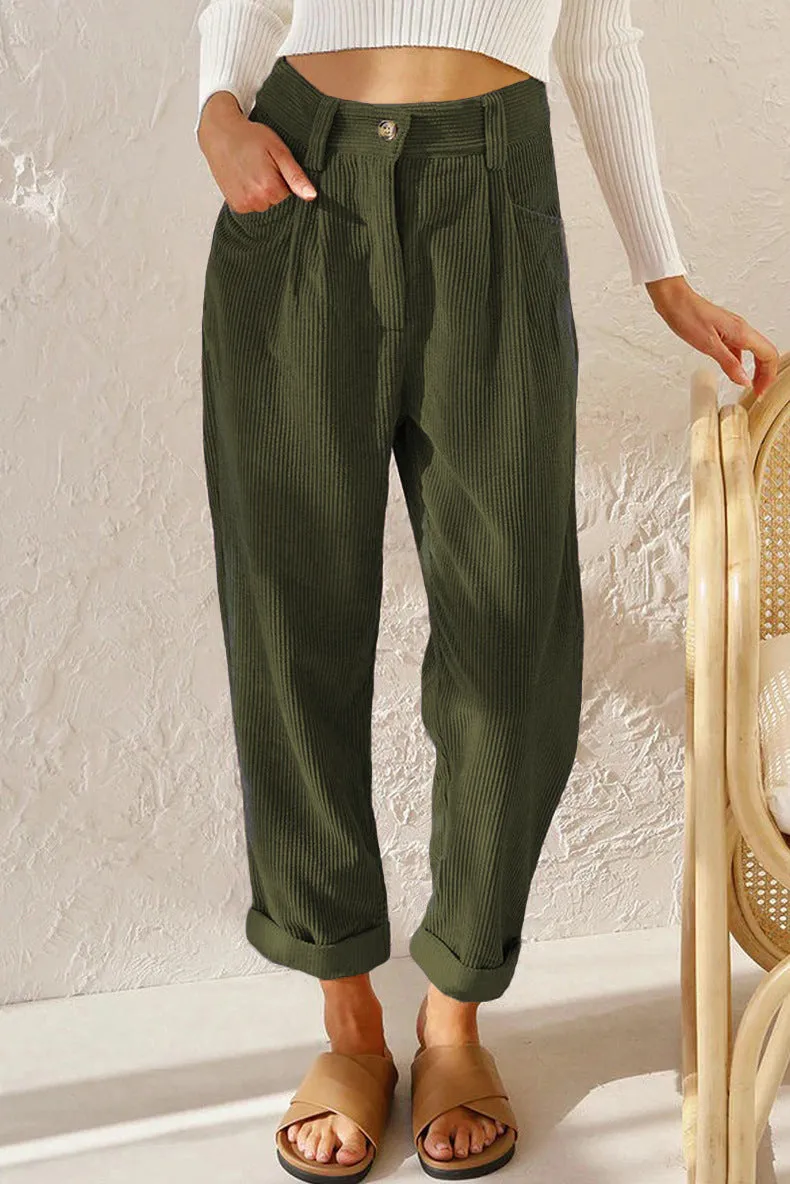 Perlette® | Fashionable Corduroy Pants