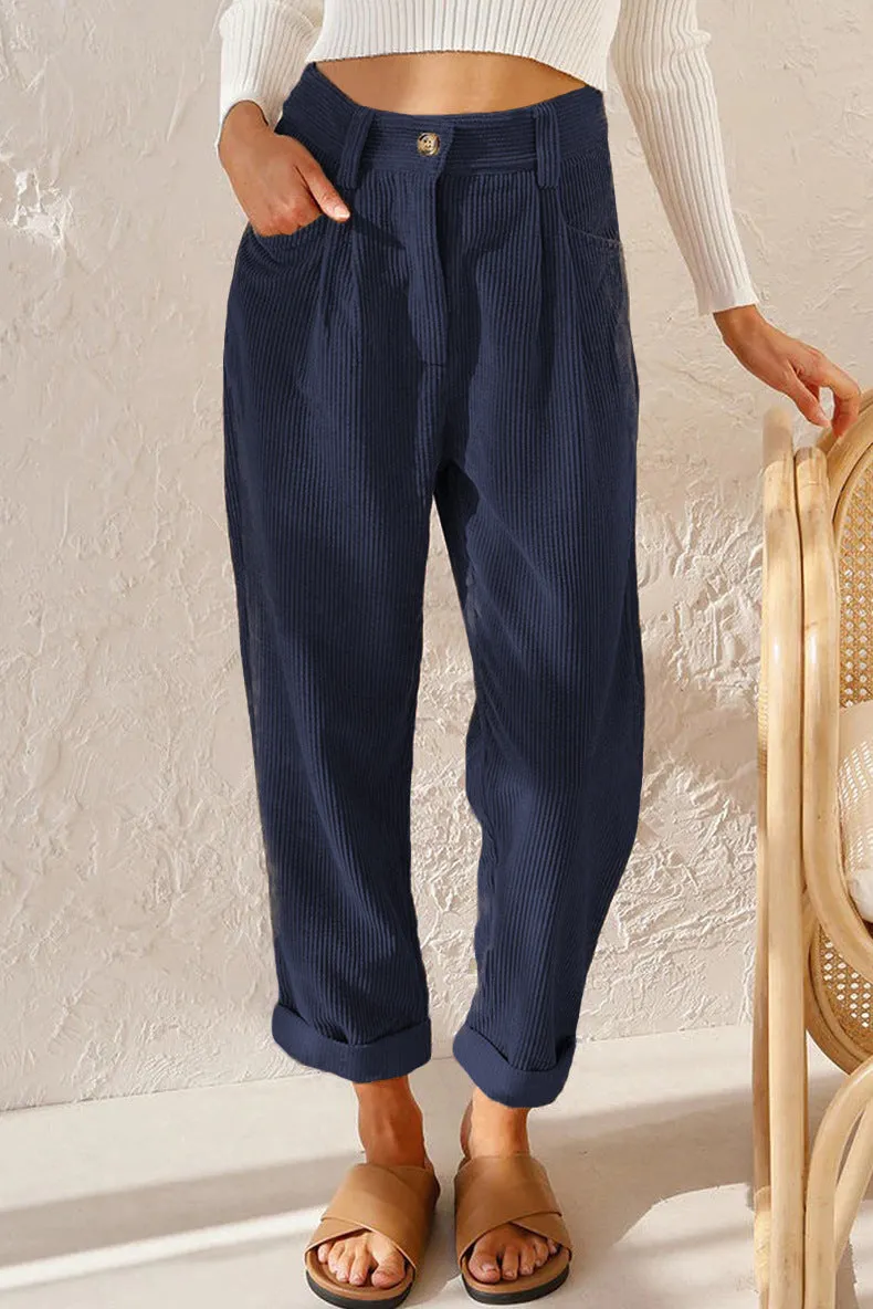 Perlette® | Fashionable Corduroy Pants