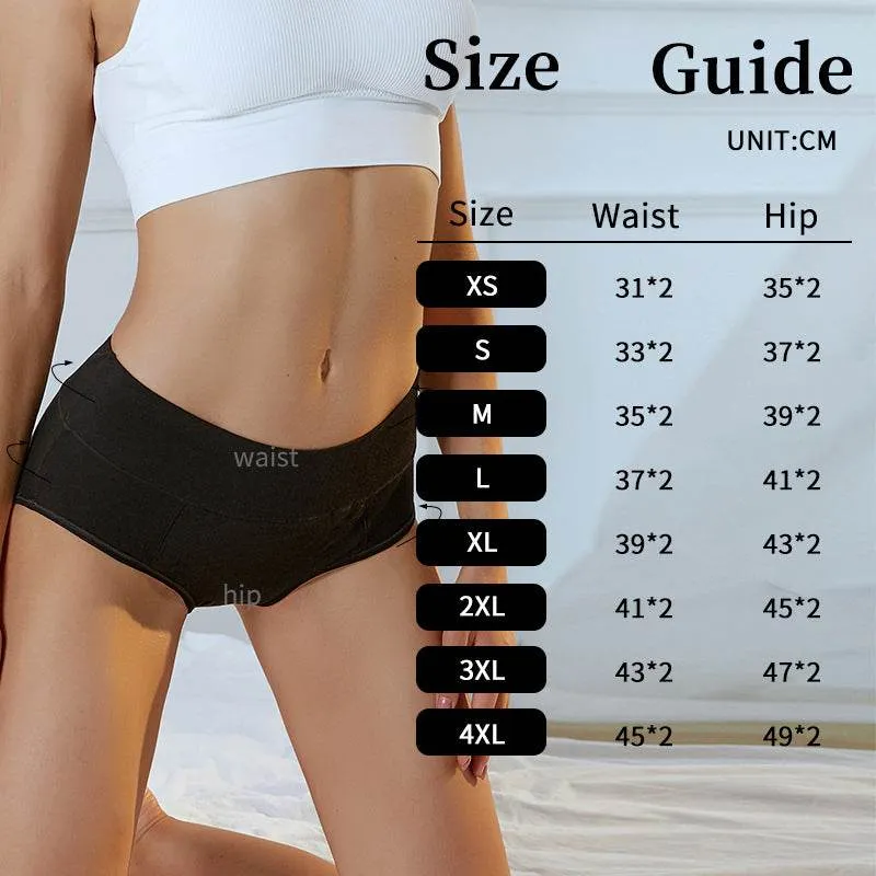 Physiological Panties Leak Proof Plus Size Women's Panties