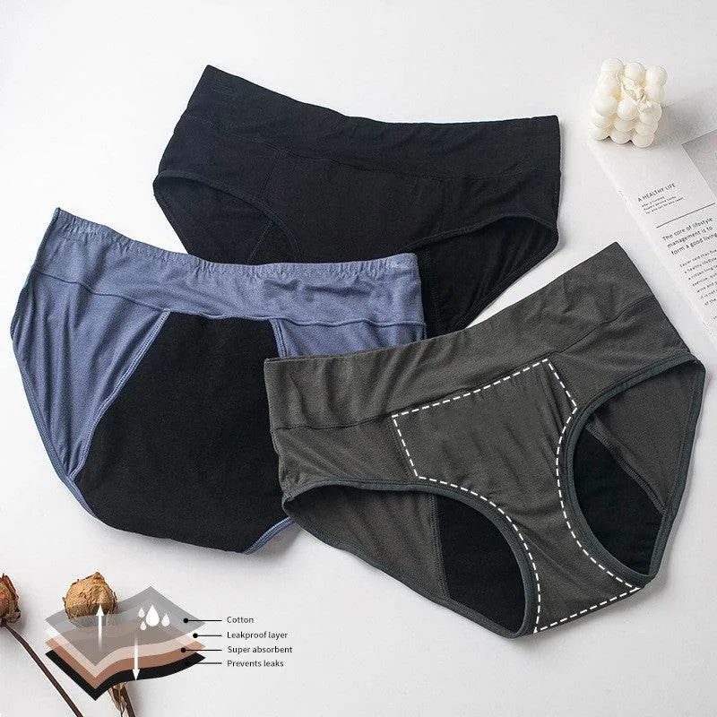 Physiological Panties Leak Proof Plus Size Women's Panties