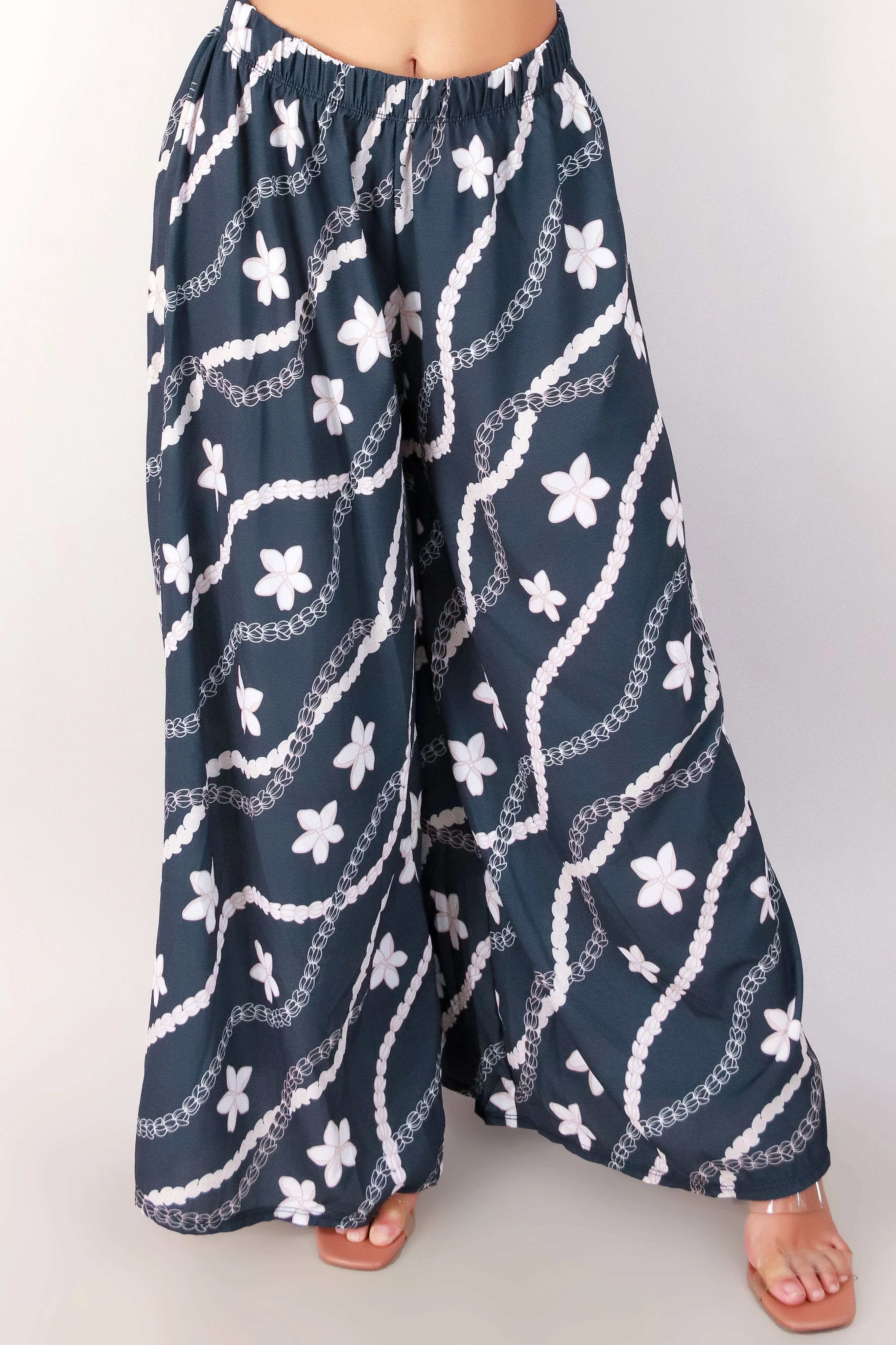 PIKAKE PLUMERIA PALAZZO PANTS