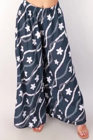PIKAKE PLUMERIA PALAZZO PANTS