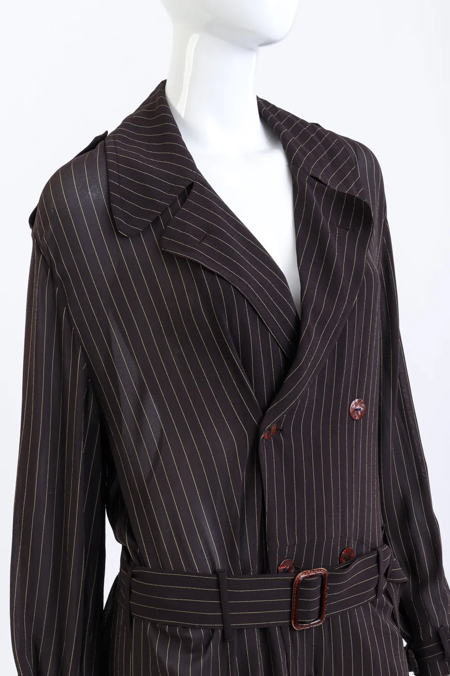 Pinstripe Palazzo Jumpsuit