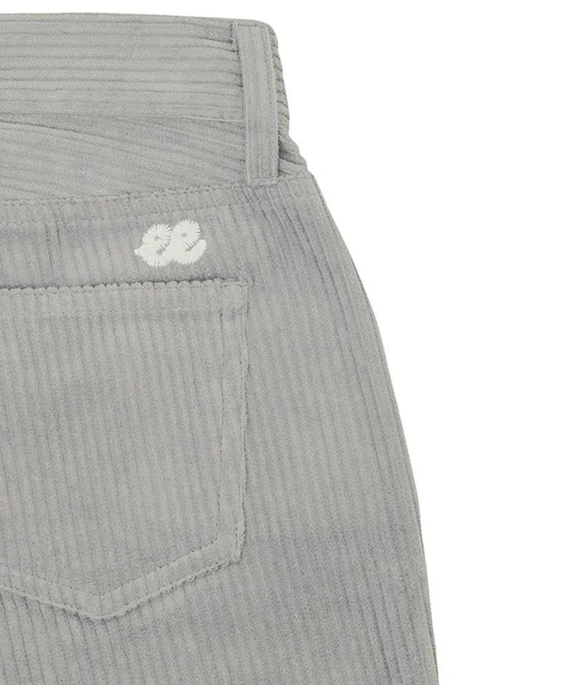 PIV'VEE Corduroy Bootcut Pants - Heather Gray