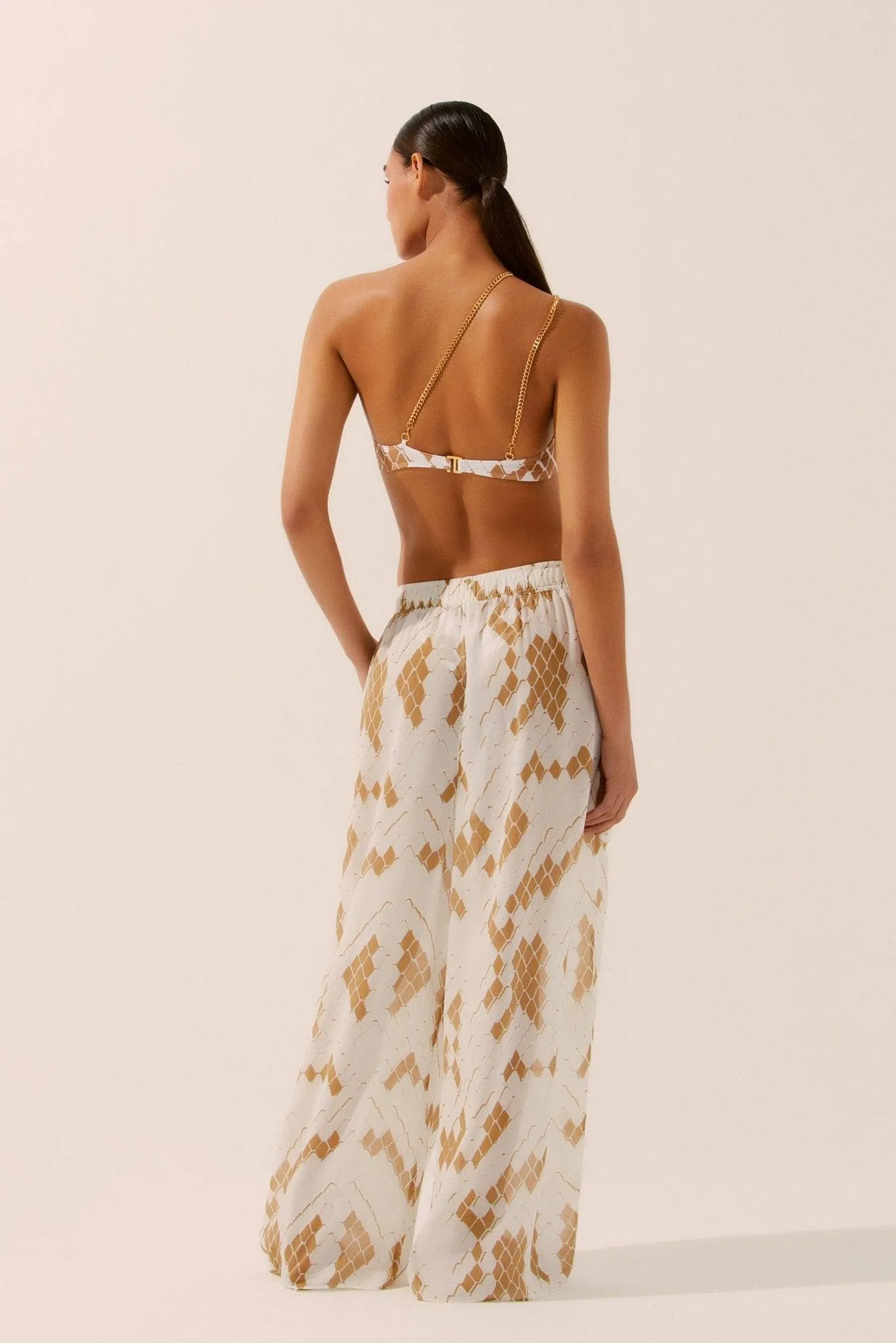 Pixiled Snake Palazzo Pants