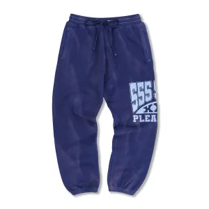 Pleasures Men 53X Inside Out Sweatpants Navy