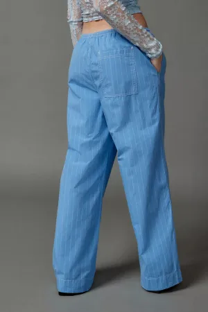 PN0140 Stripe Wide Leg Pants
