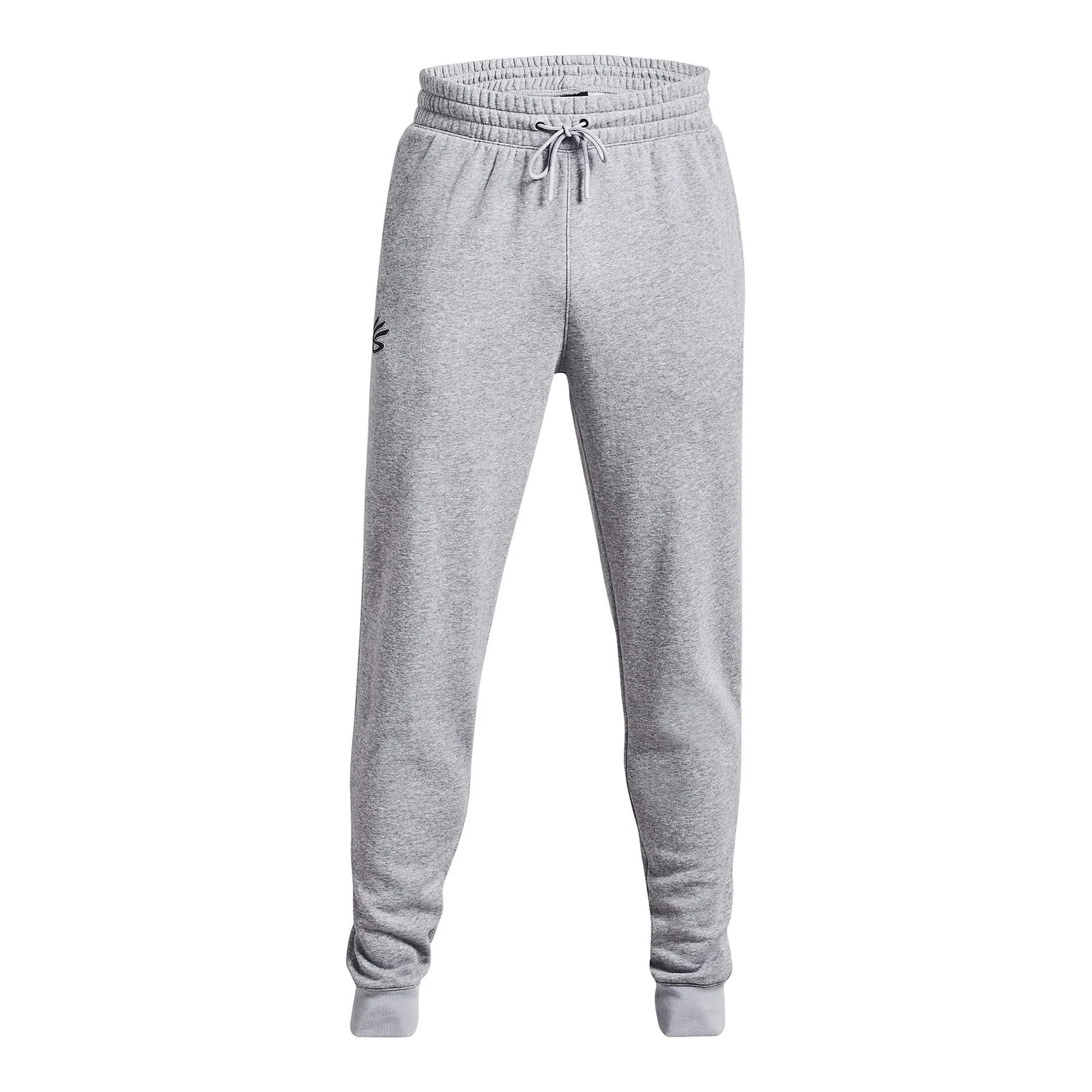 Pánske tepláky Under Armour Curry Fleece Sweatpants šedé