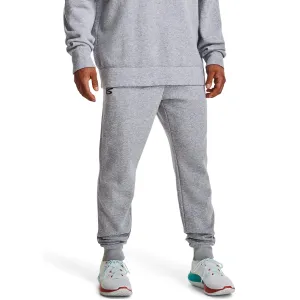 Pánske tepláky Under Armour Curry Fleece Sweatpants šedé