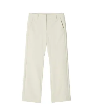 POSHERD High Stretch Bootcut Pants - Ivory