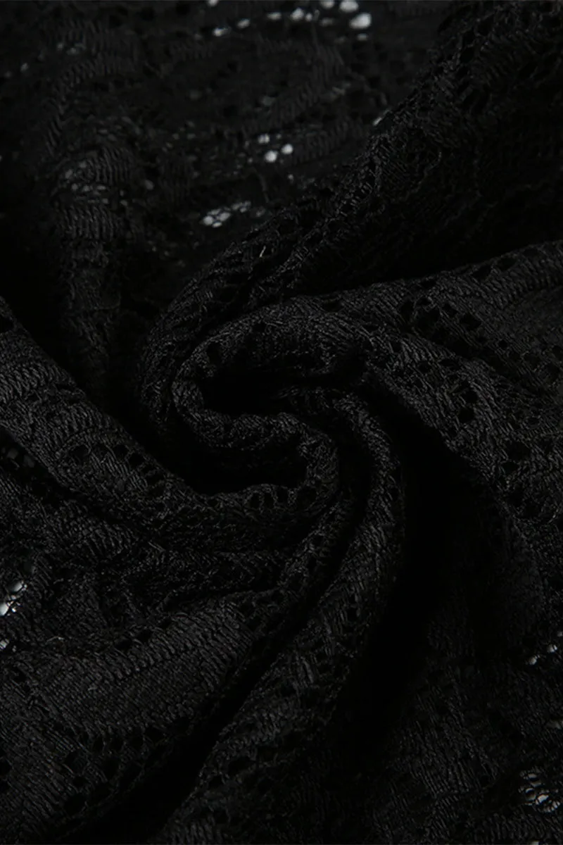PQ3287 Lace Bootcut Long Pants
