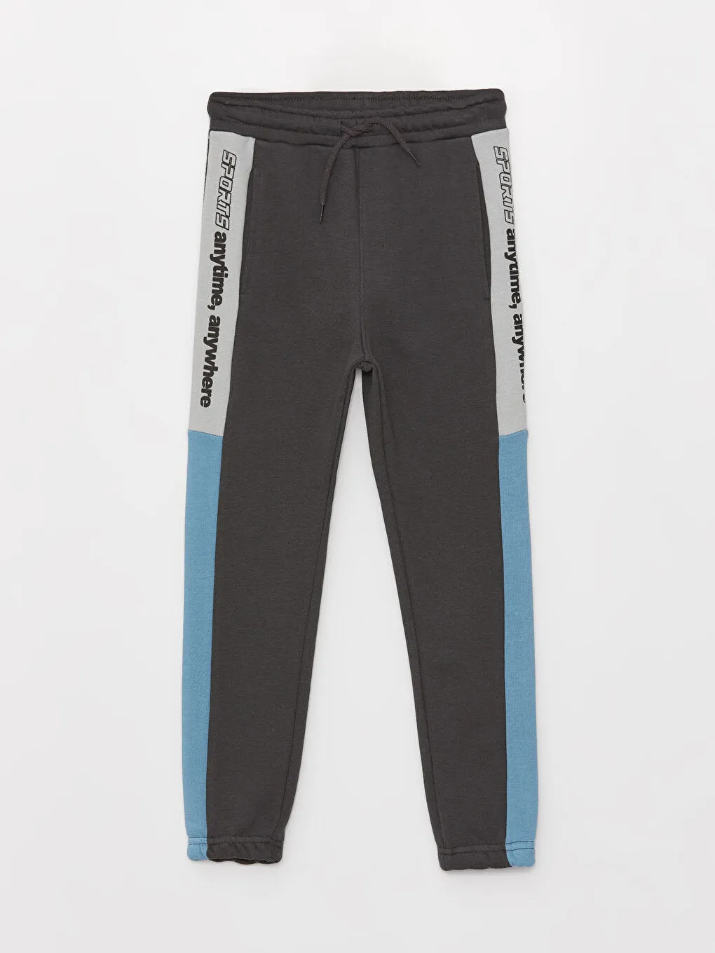 Printed Boys Jogger Sweatpants With Elastic Waist