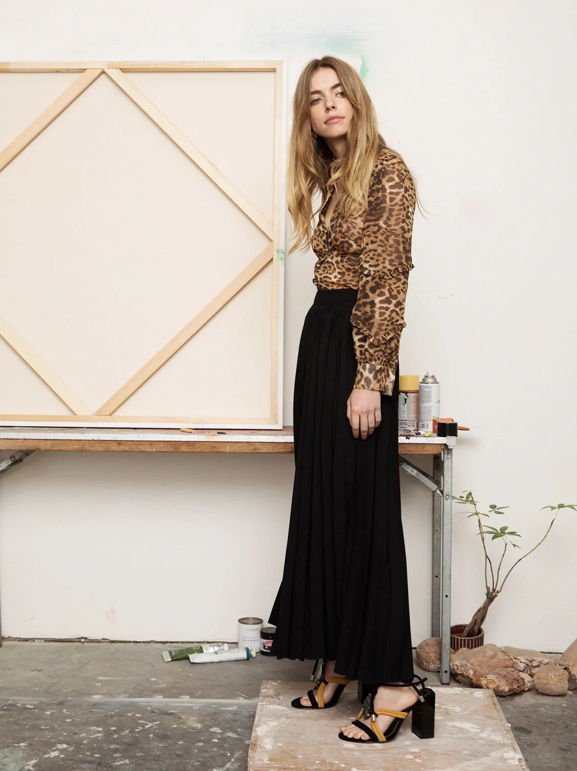 Private Eyes Palazzo Pant