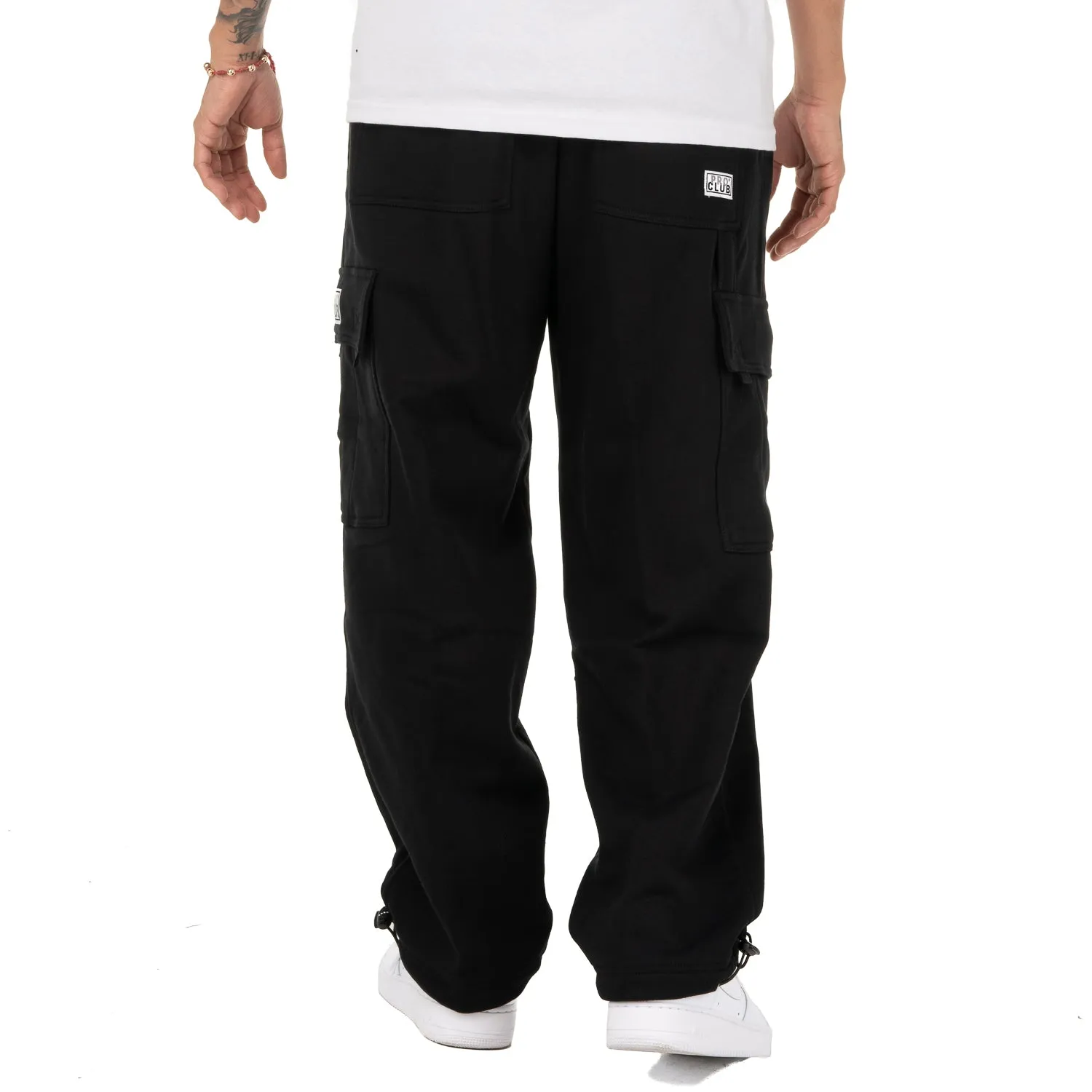 Pro Club Heavyweight Fleece Cargo Pants Black