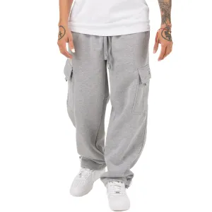 Pro Club Heavyweight Fleece Cargo Pants Heather Grey