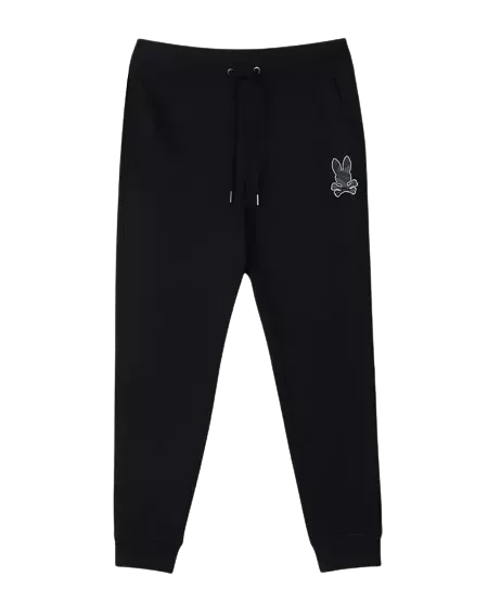 Psycho Bunny Lenox Sweatpant Black B6P105B200-001