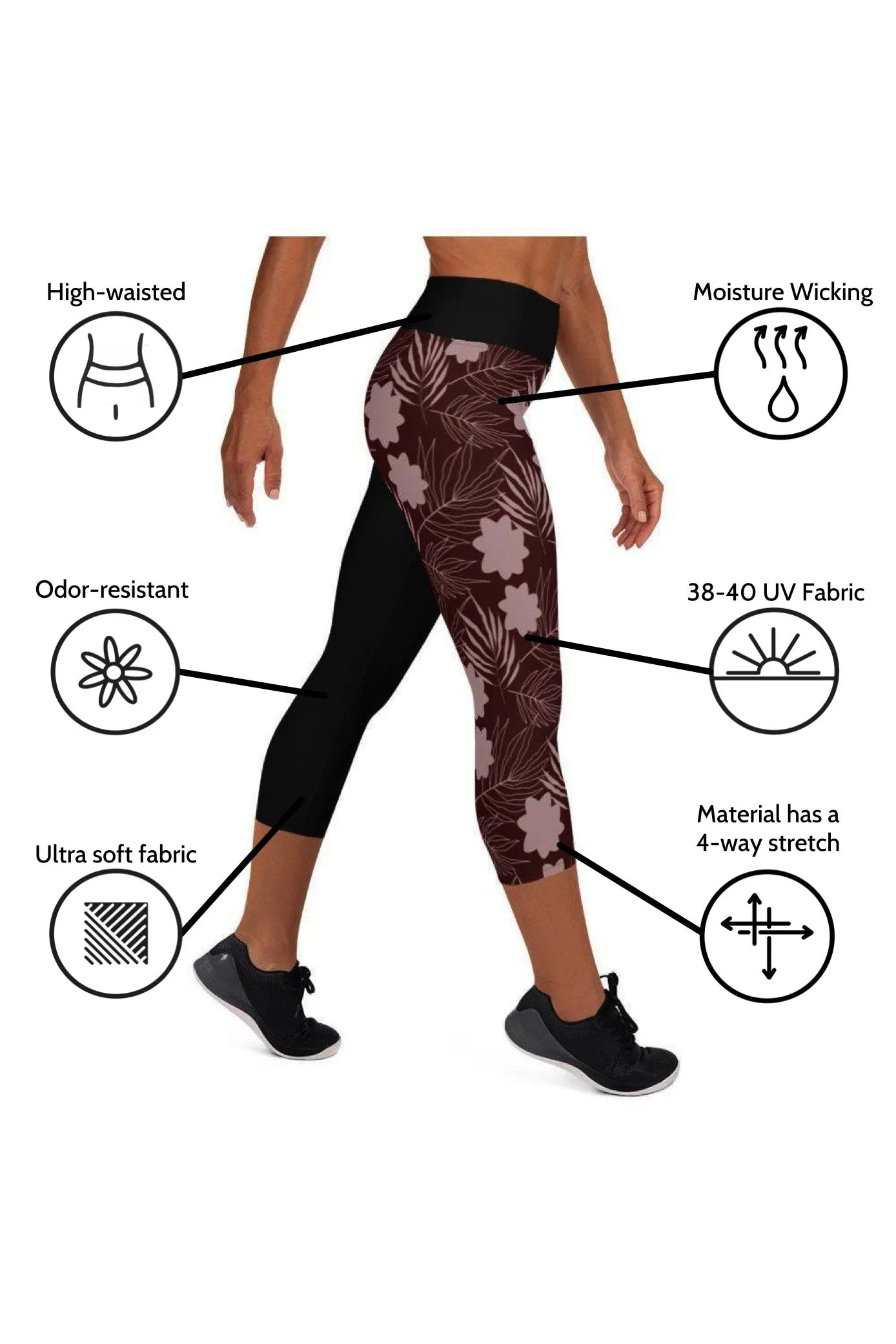 Pua Yoga Capri Leggings