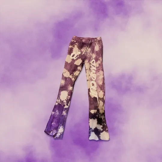 Purple Color Cloud Sweats