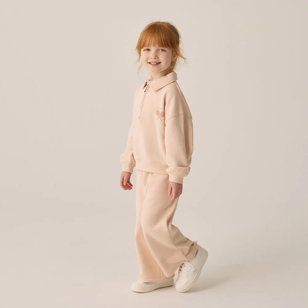 Quarter Zip Sweatshirt & Sweatpants Set | Shell