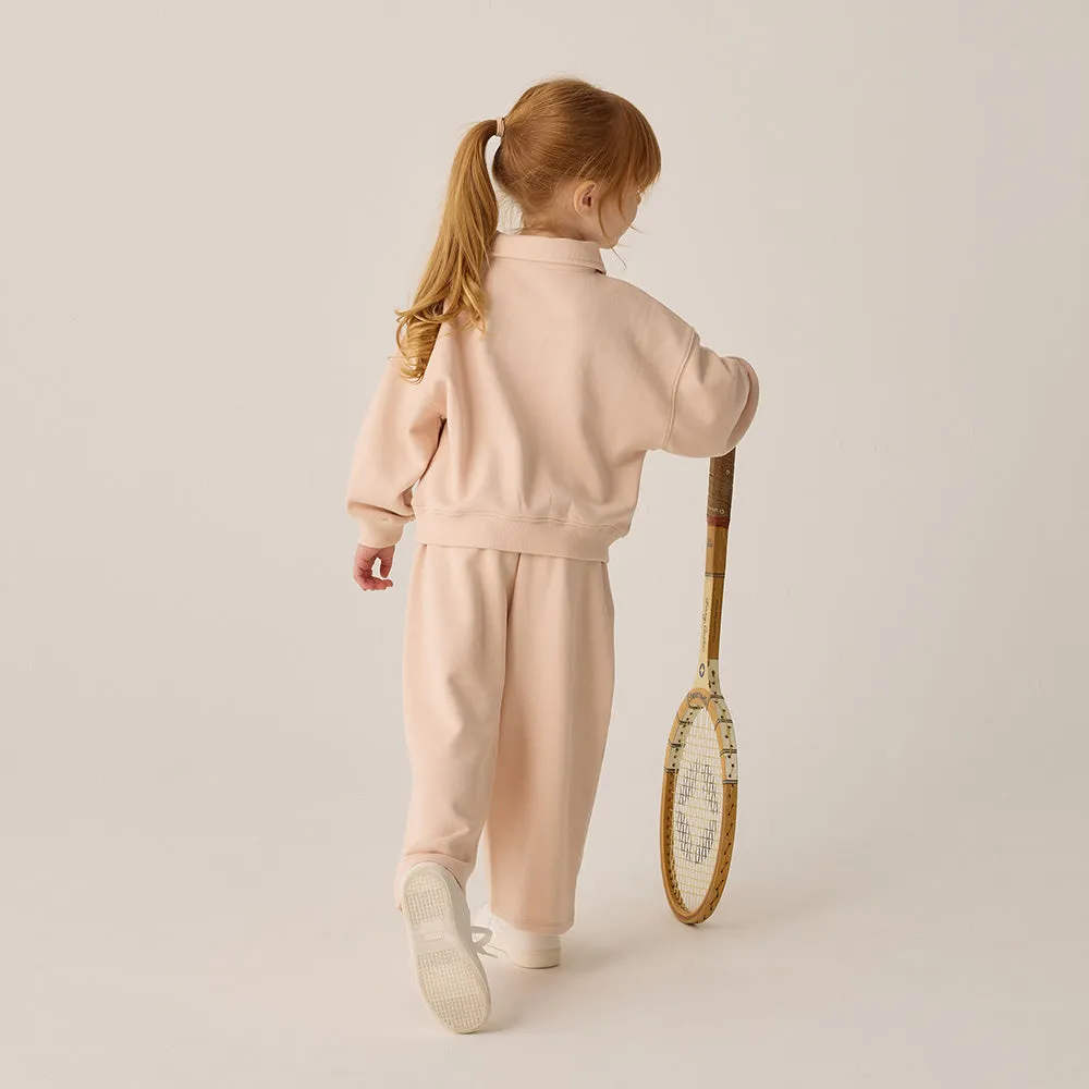 Quarter Zip Sweatshirt & Sweatpants Set | Shell