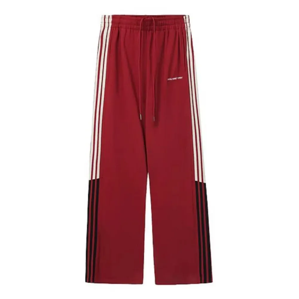 "American Style Contrast Stripe" Sweatpants
