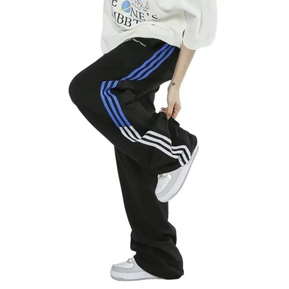"American Style Contrast Stripe" Sweatpants