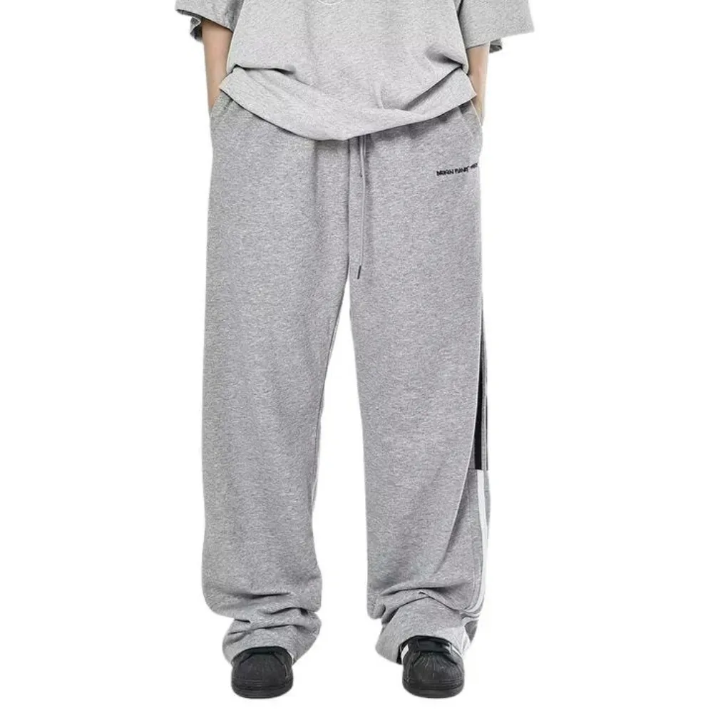 "American Style Contrast Stripe" Sweatpants