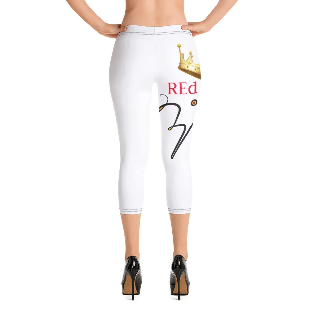 "Red Witch" - Capri Leggings