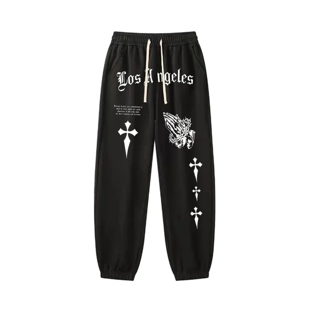 "Trendy retro high street casual cool design" Sweatpants