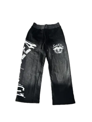"Trust No One" Relaxed Fit Sweat Pants