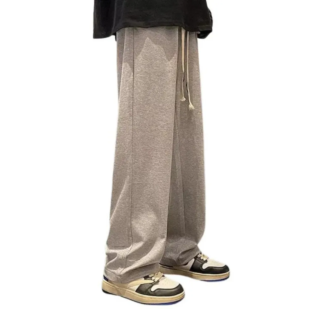 "Vintage Letter Embroidery" Sweatpants